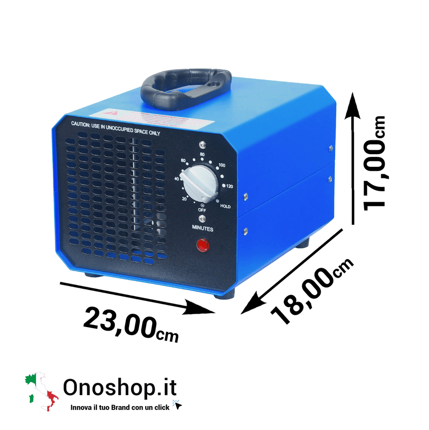 ONO - Generatore Ozono Portatile (10000mg/h).